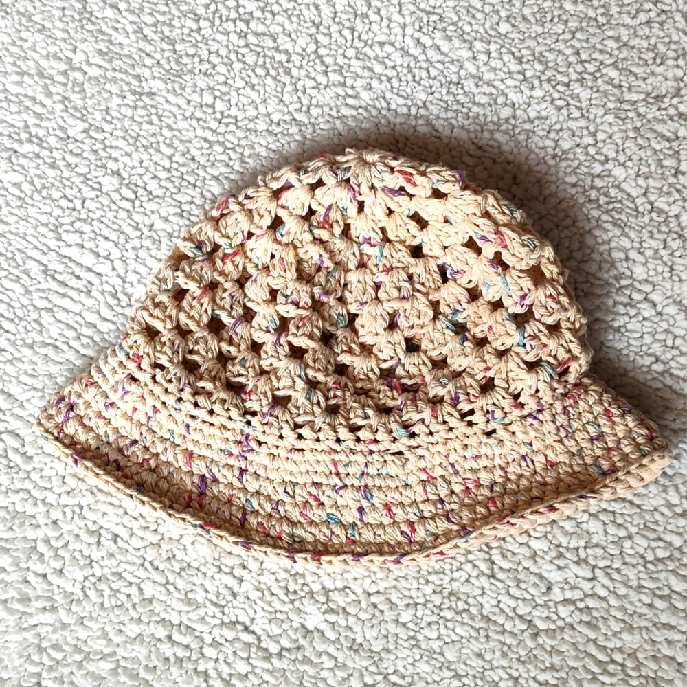 Spring/Summer handmade crochet Bucket hat